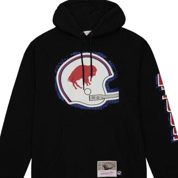 Mitchell & Ness Other - NWT Mitchell & Ness NY Buffalo Bills Throwback Hoodie Size Small